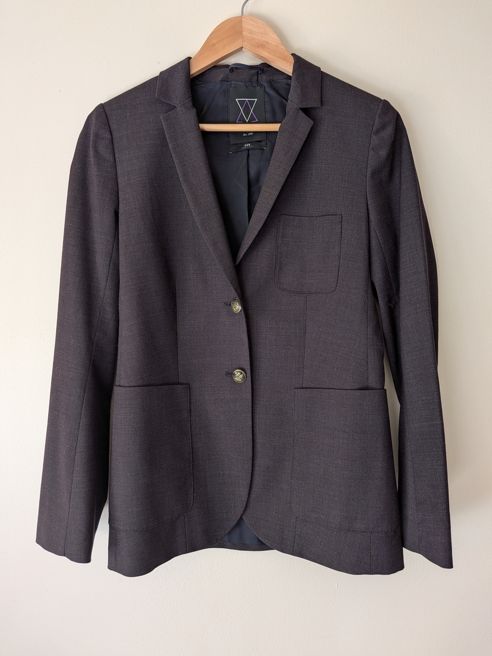 Aritzia Women's Blazer - Charcoal